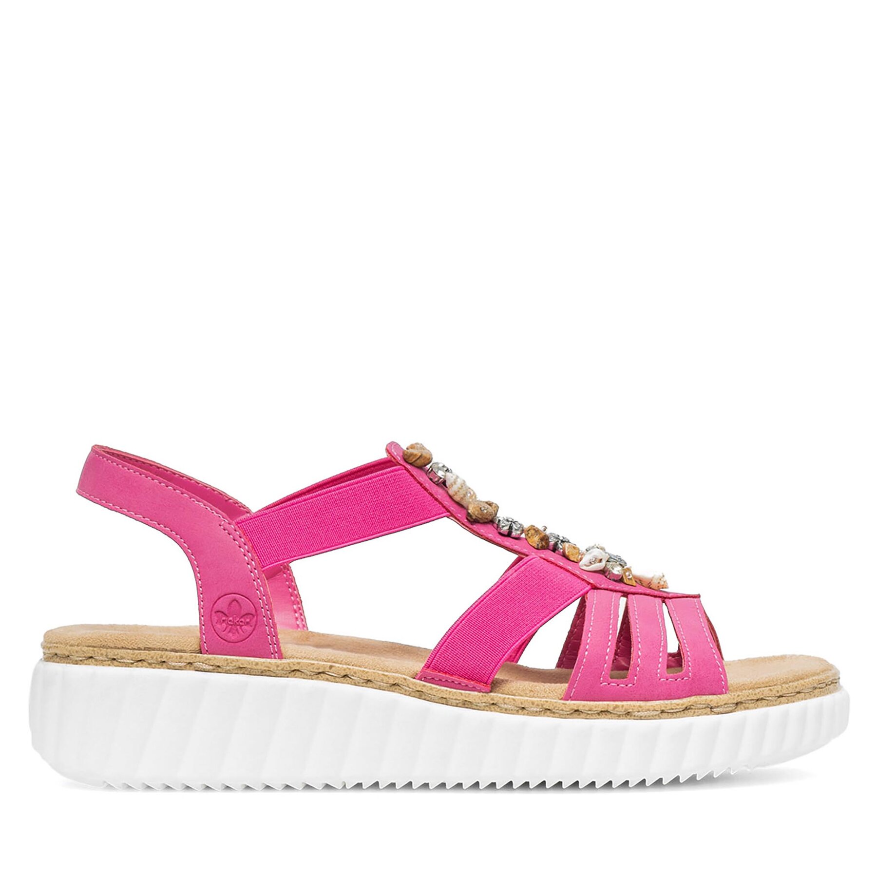 Sandalen Rieker 63249-31 Fuxia von Rieker