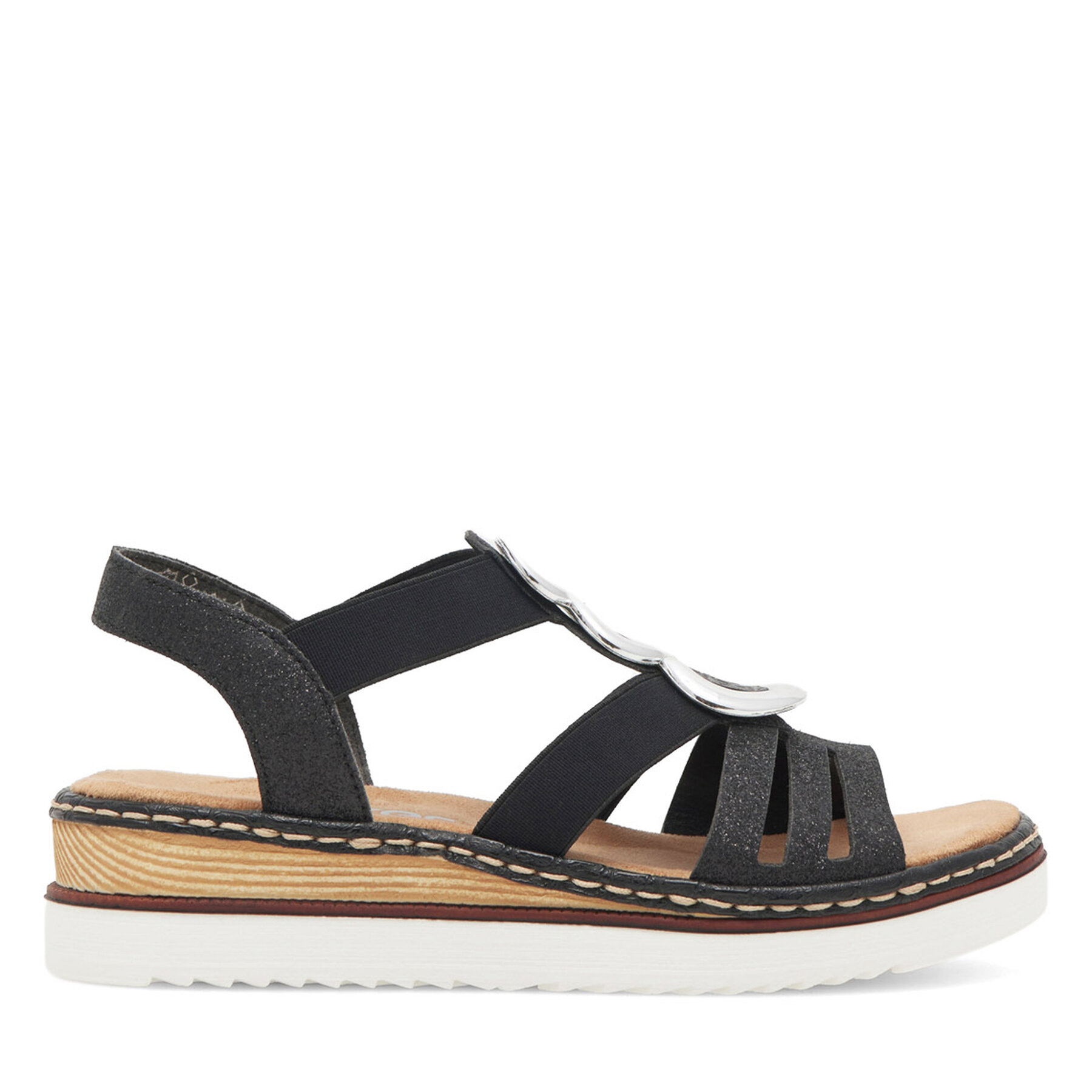 Sandalen Rieker 679L4-00 Schwarz Sandalen Rieker 679L4-00 Schwarz von Rieker