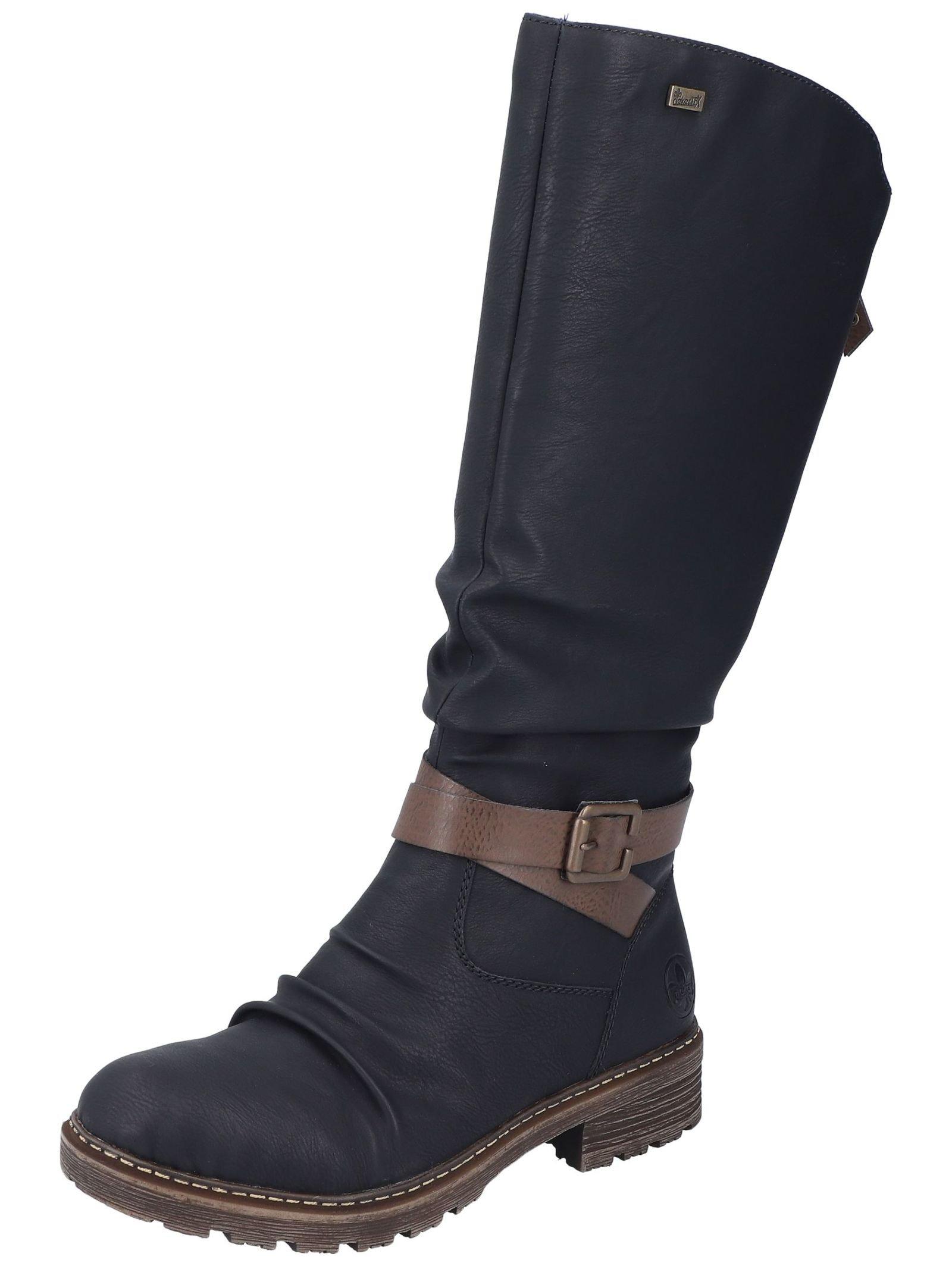 Stiefel Damen Schwarz 40 von Rieker