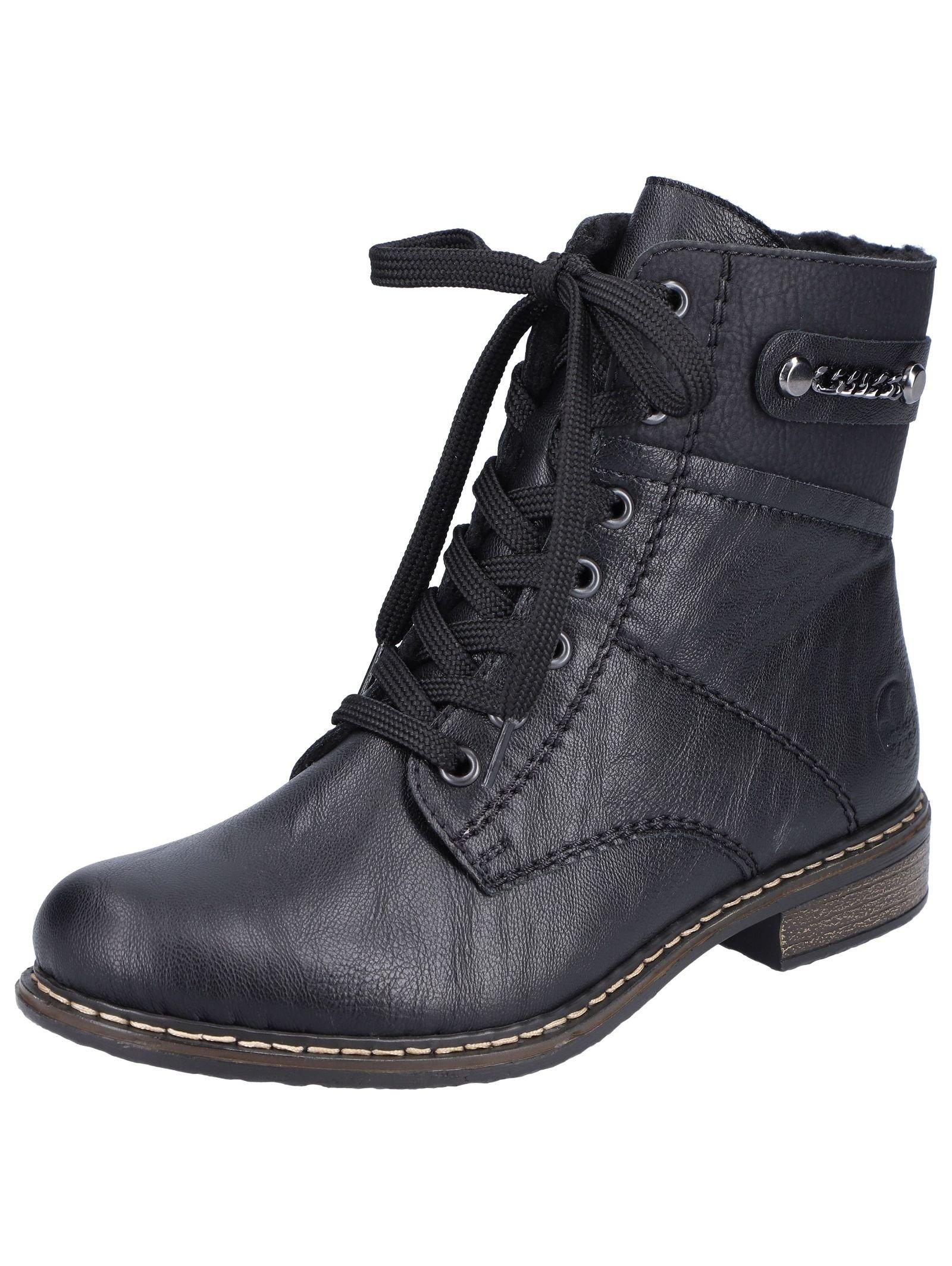 Stiefelette Damen Schwarz 36 von Rieker