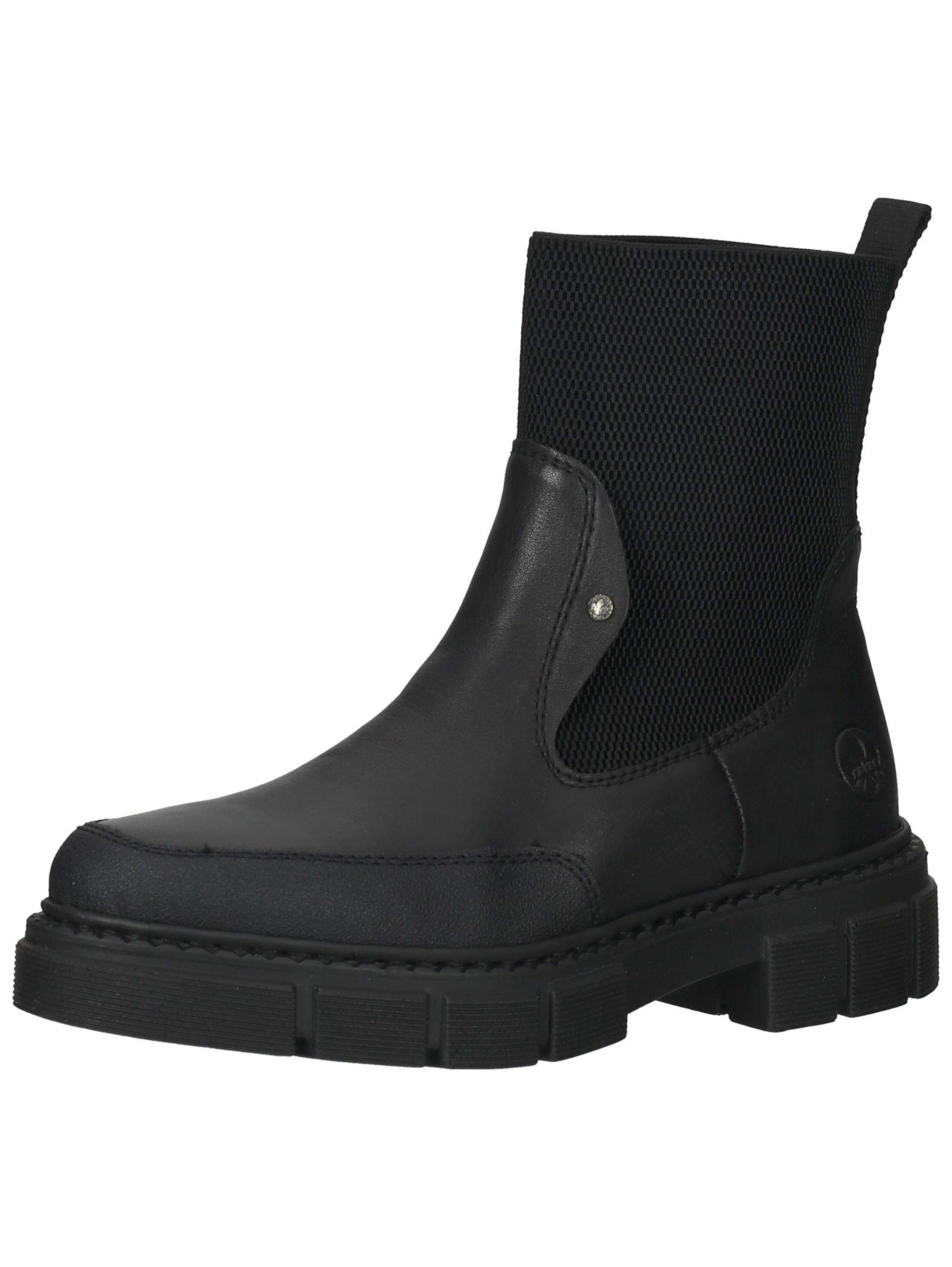 Stiefelette Damen Schwarz 37 von Rieker