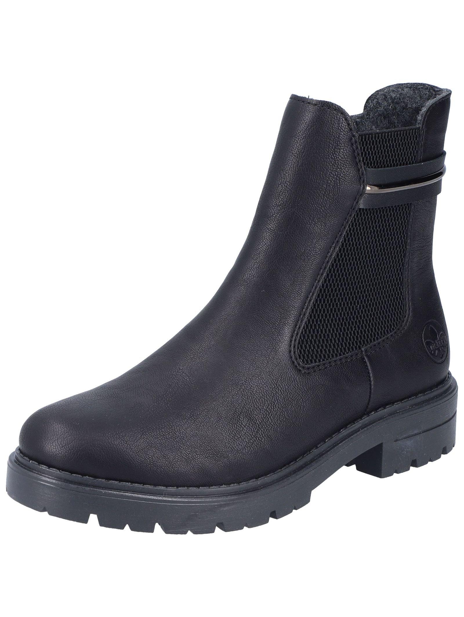 Stiefelette Damen Schwarz 38 von Rieker