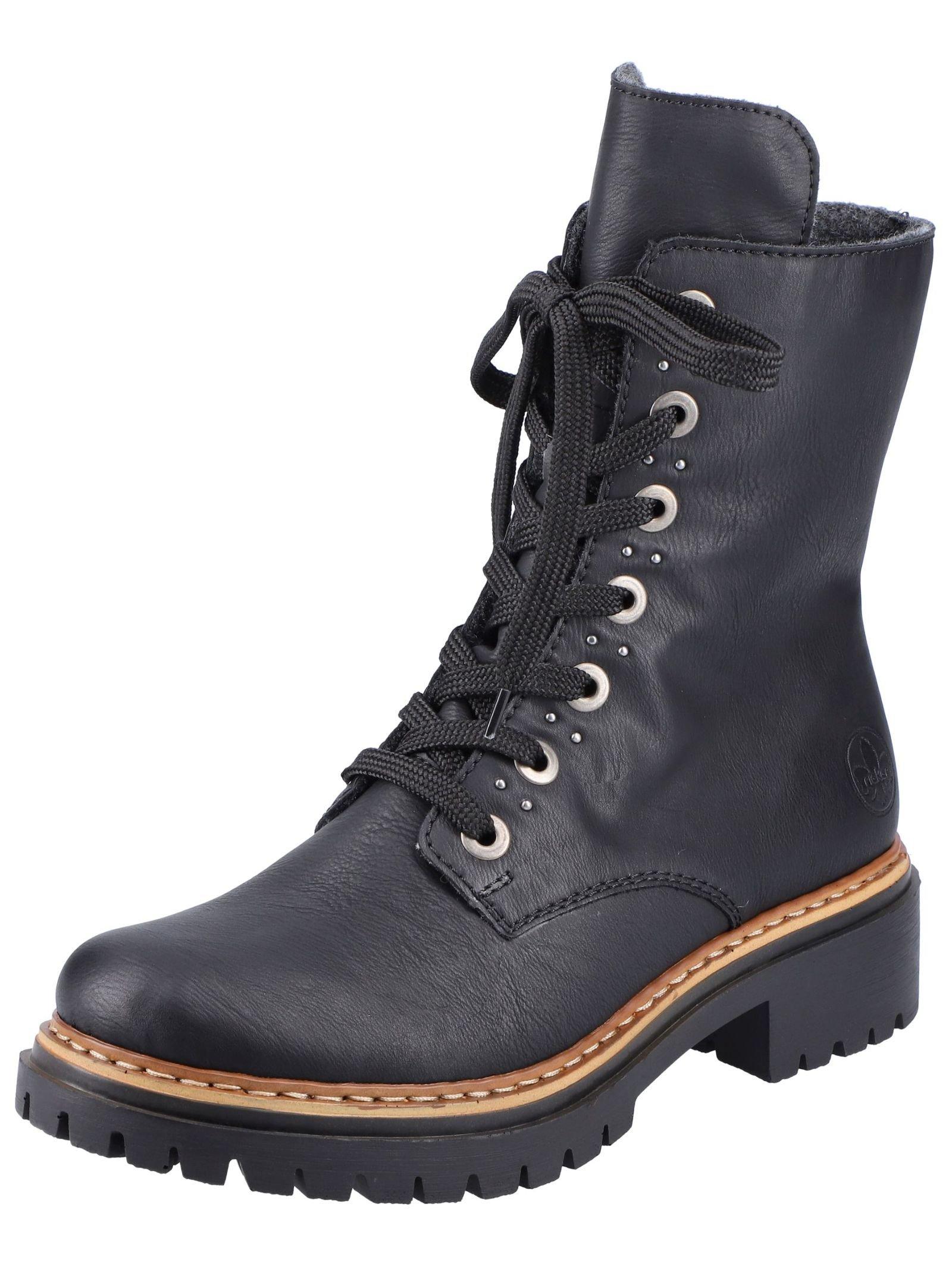 Stiefelette Damen Schwarz 40 von Rieker