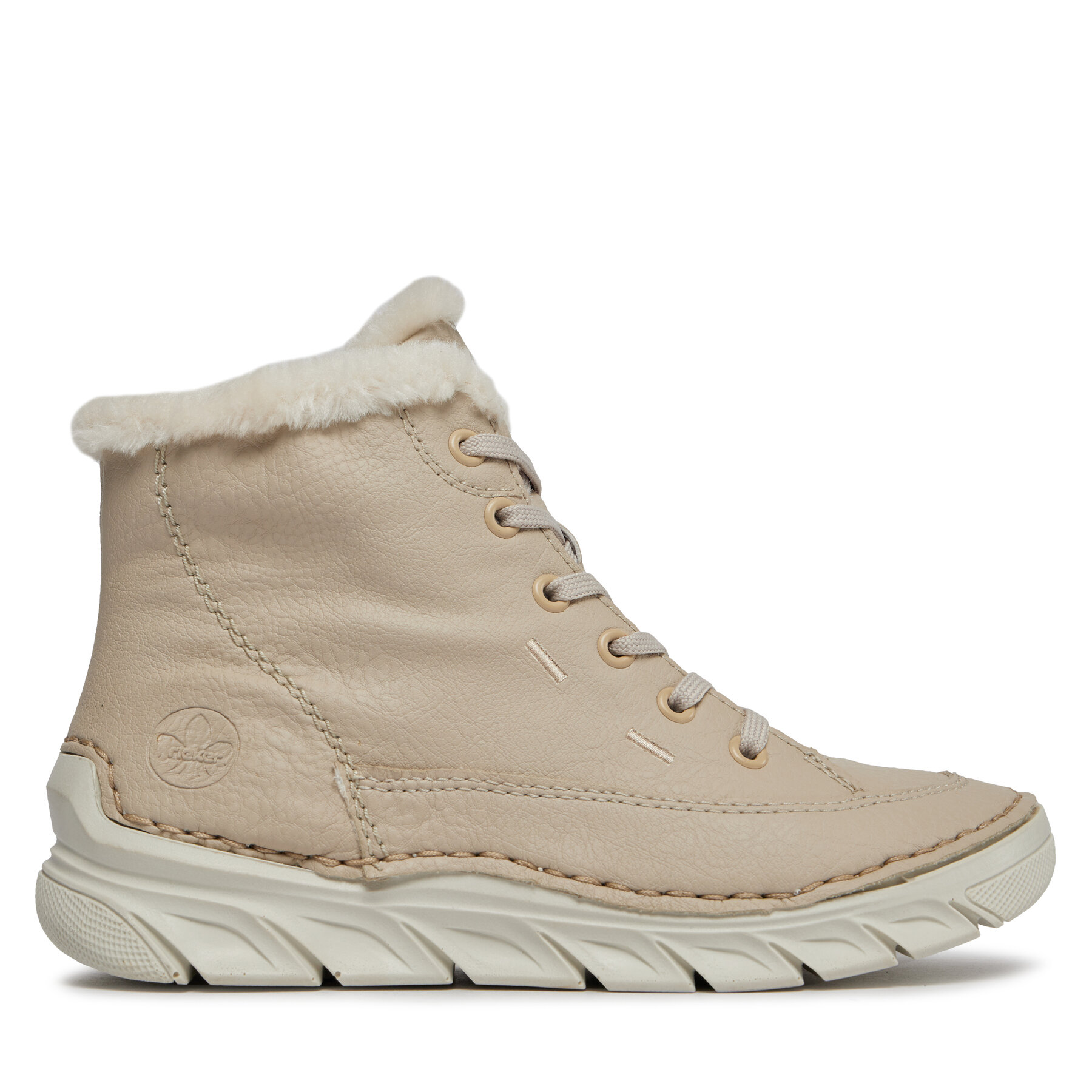 Stiefeletten Rieker 55005-60 Crema / Bianco 60 von Rieker