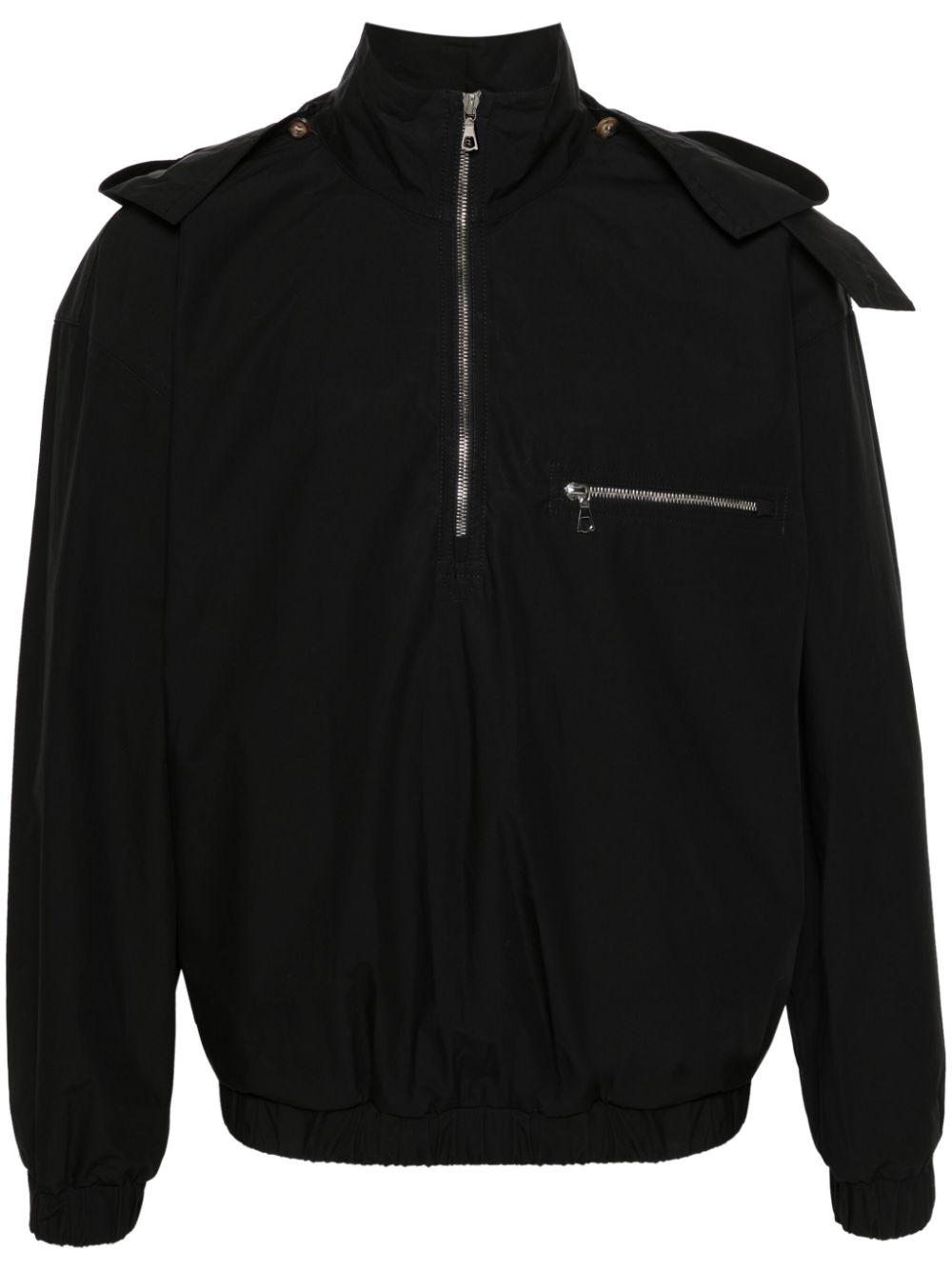 Rier half-zip windbreaker jacket - Black von Rier