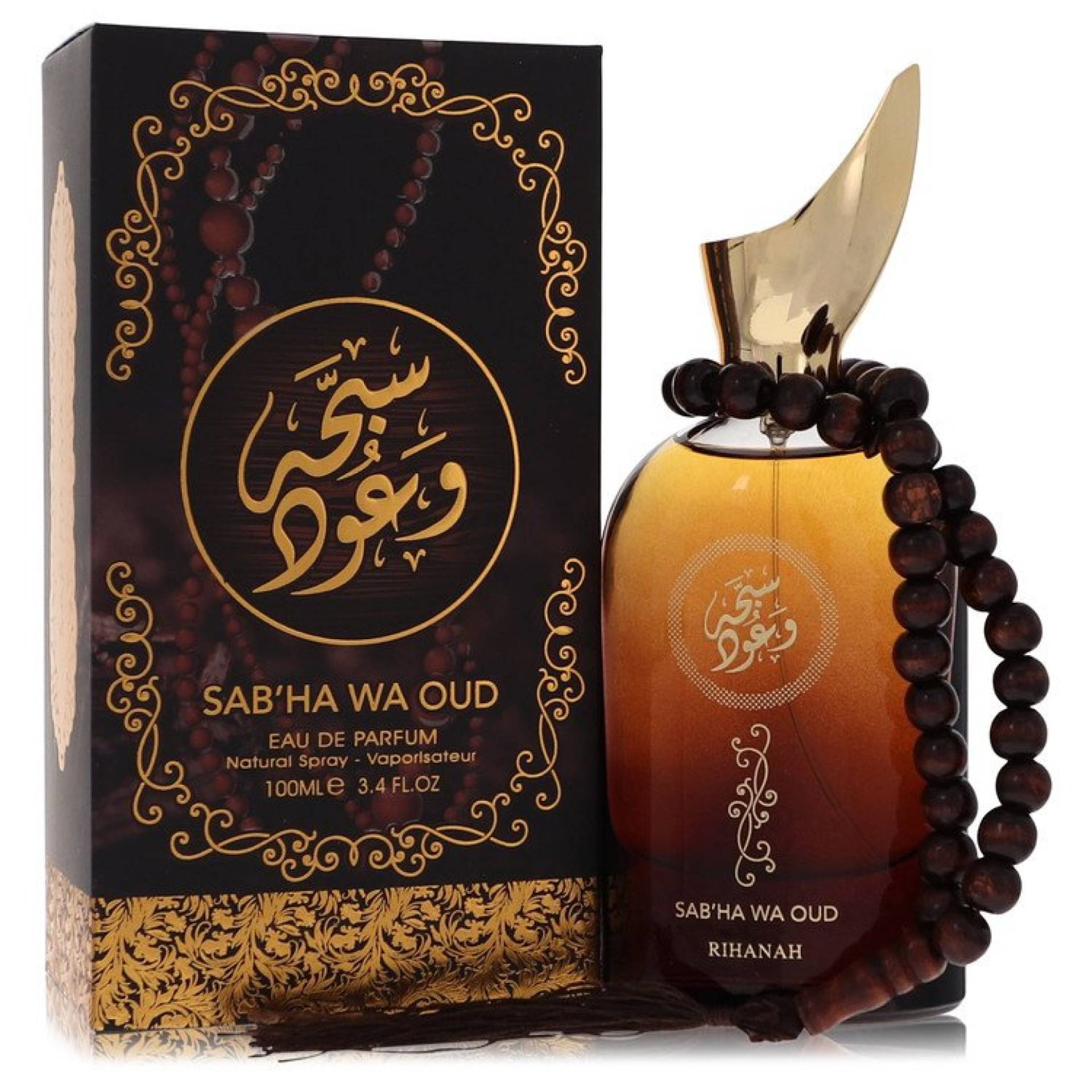 Rihanah Sabha Wa Oud Eau De Parfum Spray (Unisex) 100 ml von Rihanah