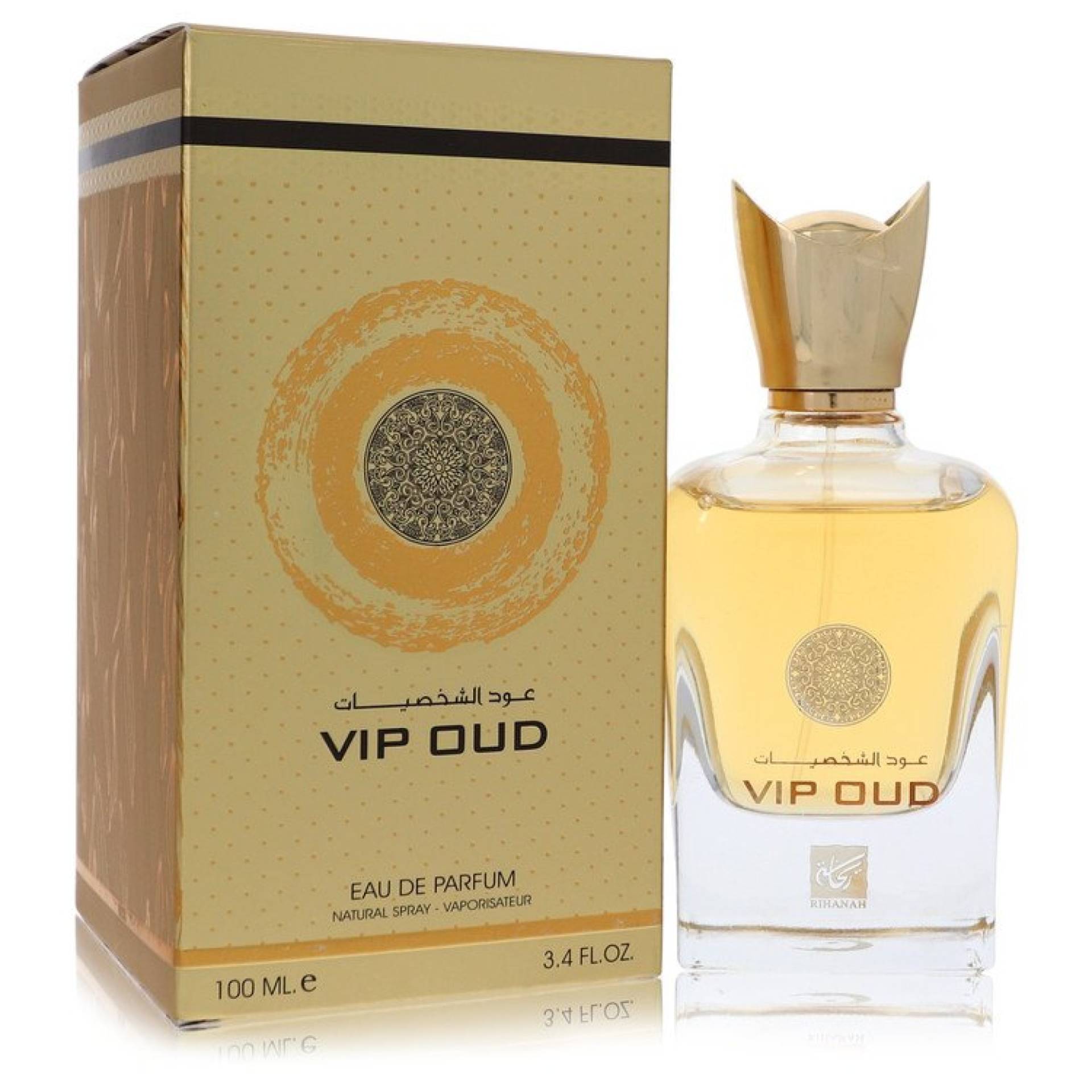 Rihanah VIP Oud Eau De Parfum Spray (Unisex) 100 ml von Rihanah