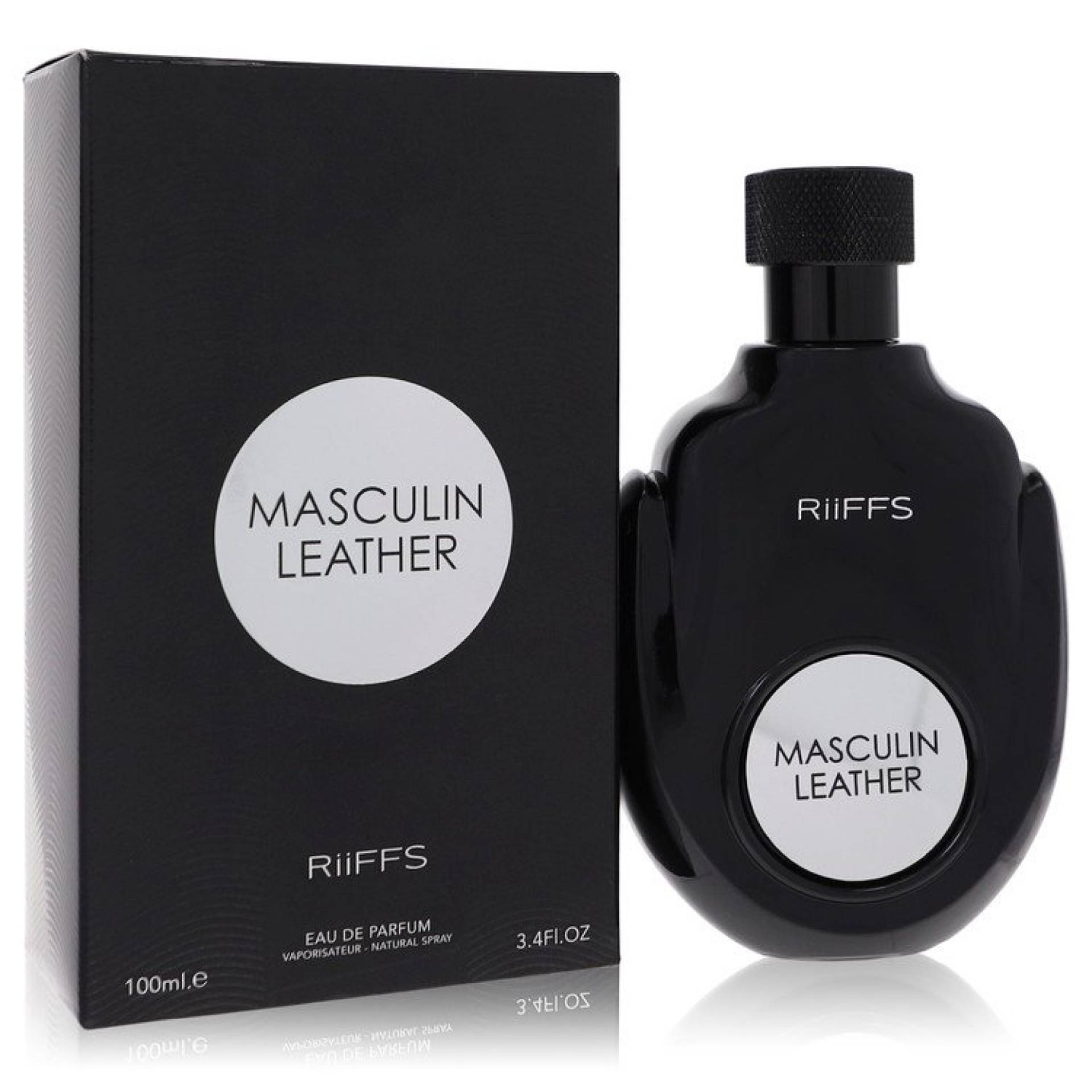 Riiffs Masculin Leather Eau De Parfum Spray 100 ml von Riiffs