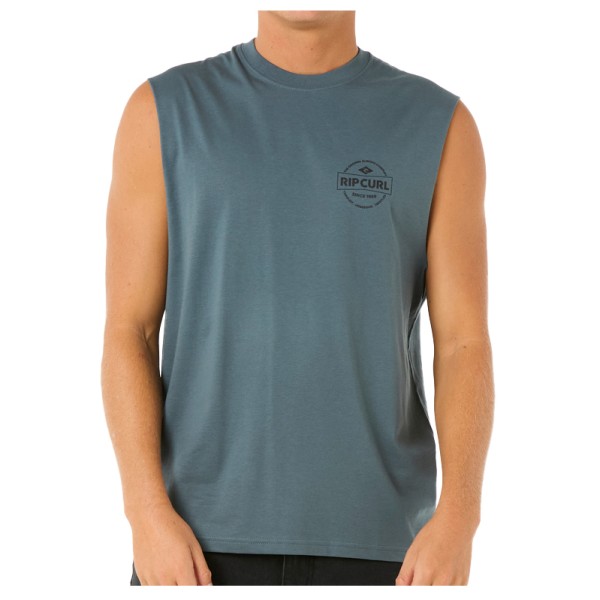 Rip Curl - Stapler Muscle - Tank Top Gr M grau von Rip Curl
