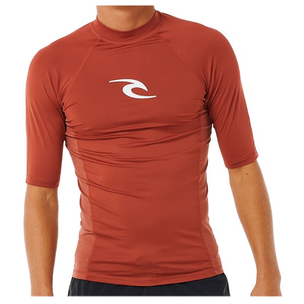 Rip Curl - Waves UVP Performance S/S - Lycra Gr XL rot von Rip Curl