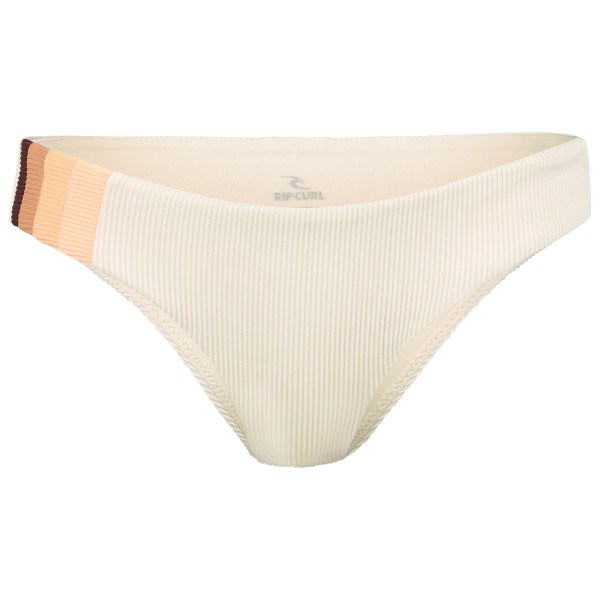 Rip Curl - Women's Block Party Spliced Cheeky Hip - Bikini-Bottom Gr M weiß von Rip Curl
