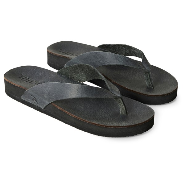 Rip Curl - Women's Freedom Leather Bloom Open Toe - Sandalen Gr 38 grau/schwarz von Rip Curl