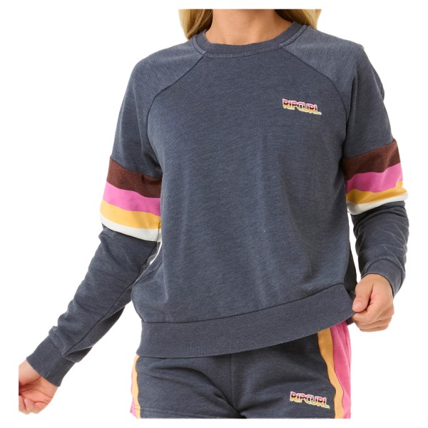 Rip Curl - Women's Las Dalias Raglan Crew - Pullover Gr XXS blau von Rip Curl