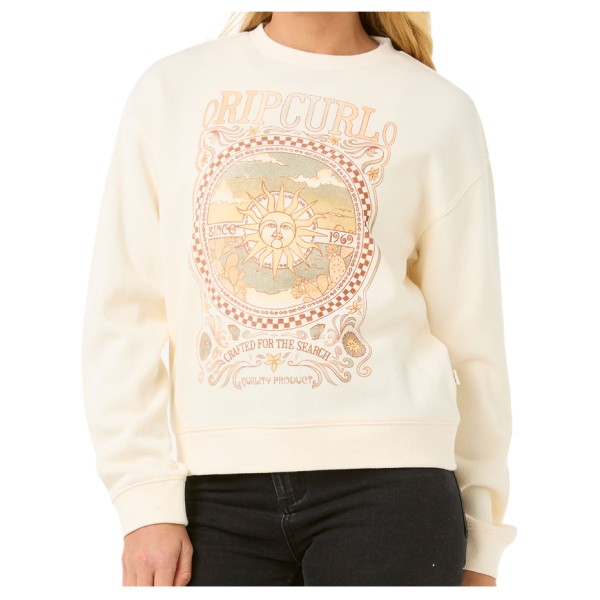 Rip Curl - Women's Luna Relaxed Crew - Pullover Gr XS weiß von Rip Curl