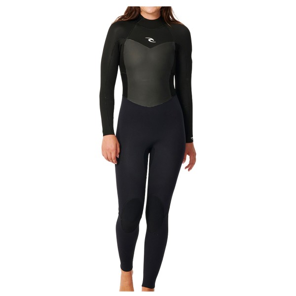 Rip Curl - Women's Omega 3/2 Steamer Back Zip - Neoprenanzug Gr 10 - Regular;12 - Regular;14 - Regular;4 - Regular;6 - Regular schwarz von Rip Curl