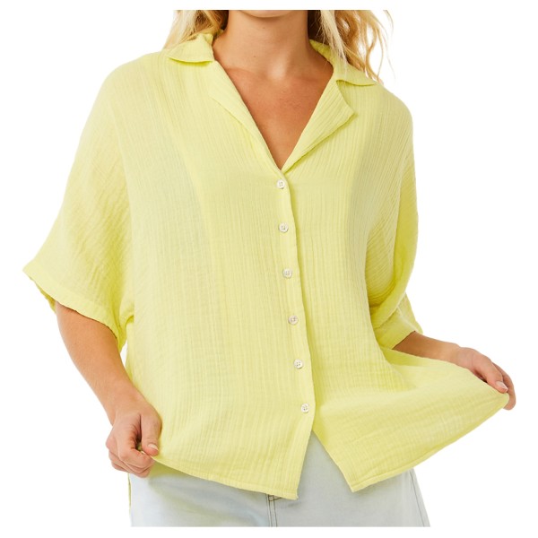 Rip Curl - Women's Premium Surf S/S Shirt - Bluse Gr L;M;S;XL;XS gelb/beige;weiß von Rip Curl