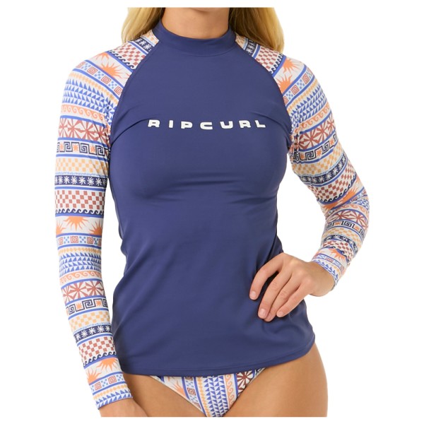 Rip Curl - Women's San Carlos L/S UPF Top - Lycra Gr M blau Rip Curl - Women's San Carlos L/S UPF Top - Lycra Gr M blau von Rip Curl