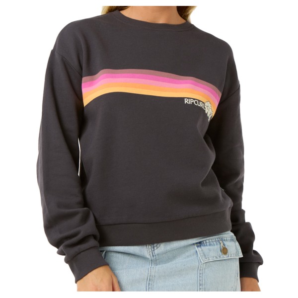 Rip Curl - Women's Surfarama Relaxed Crew - Pullover Gr L grau von Rip Curl