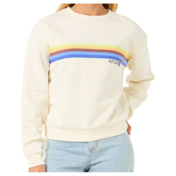 Rip Curl - Women's Surfarama Relaxed Crew - Pullover Gr S weiß von Rip Curl