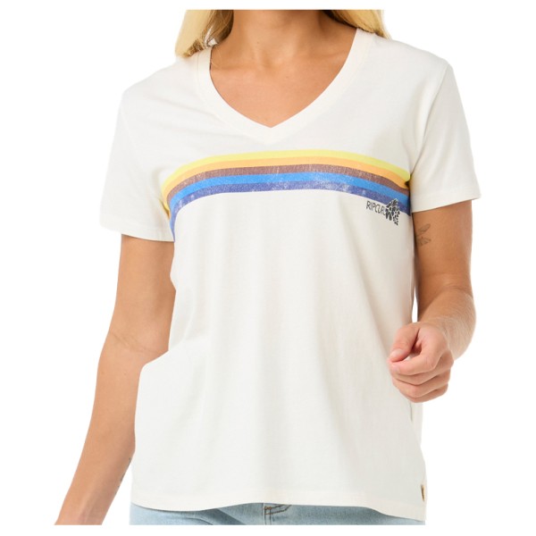 Rip Curl - Women's Surfarama V Neck - T-Shirt Gr XXL weiß Rip Curl - Women's Surfarama V Neck - T-Shirt Gr XXL weiß von Rip Curl