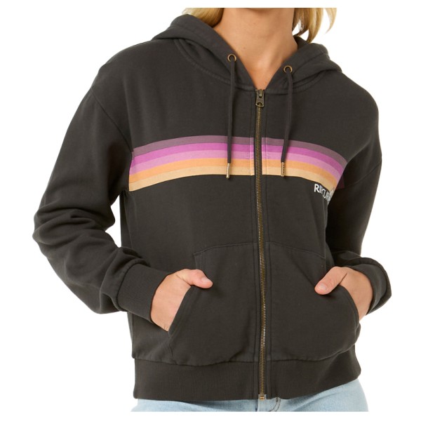 Rip Curl - Women's Surfarama Zip Thru - Pullover Gr M schwarz von Rip Curl