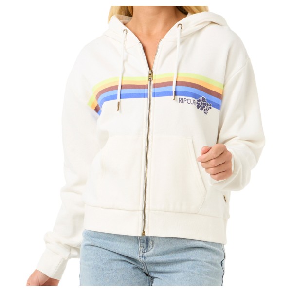 Rip Curl - Women's Surfarama Zip Thru - Pullover Gr XXL weiß Rip Curl - Women's Surfarama Zip Thru - Pullover Gr XXL weiß von Rip Curl
