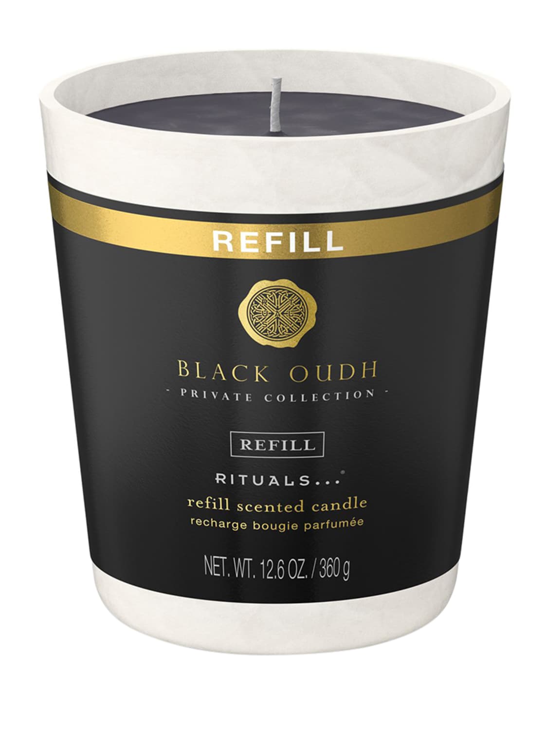Rituals Black Oudh Refill Duftkerze 360 g Rituals Black Oudh Refill Duftkerze 360 g von Rituals