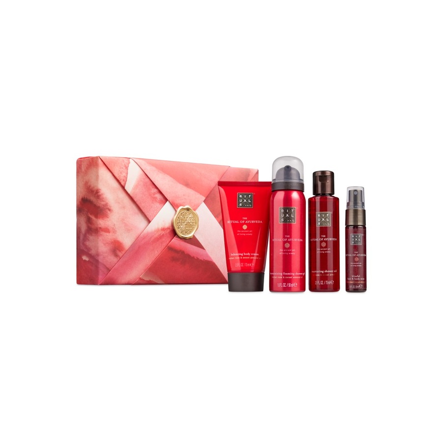 Rituals The Ritual of Ayurveda Rituals The Ritual of Ayurveda Sweet Almond Oil & Indian Rose Bath & Body Gift Set Small koerperpflege 1.0 pieces Rituals The Ritual of Ayurveda Rituals The Ritual of Ayurveda Sweet Almond Oil & Indian Rose Bath & Body Gift Set Small koerperpflege 1.0 pieces von Rituals
