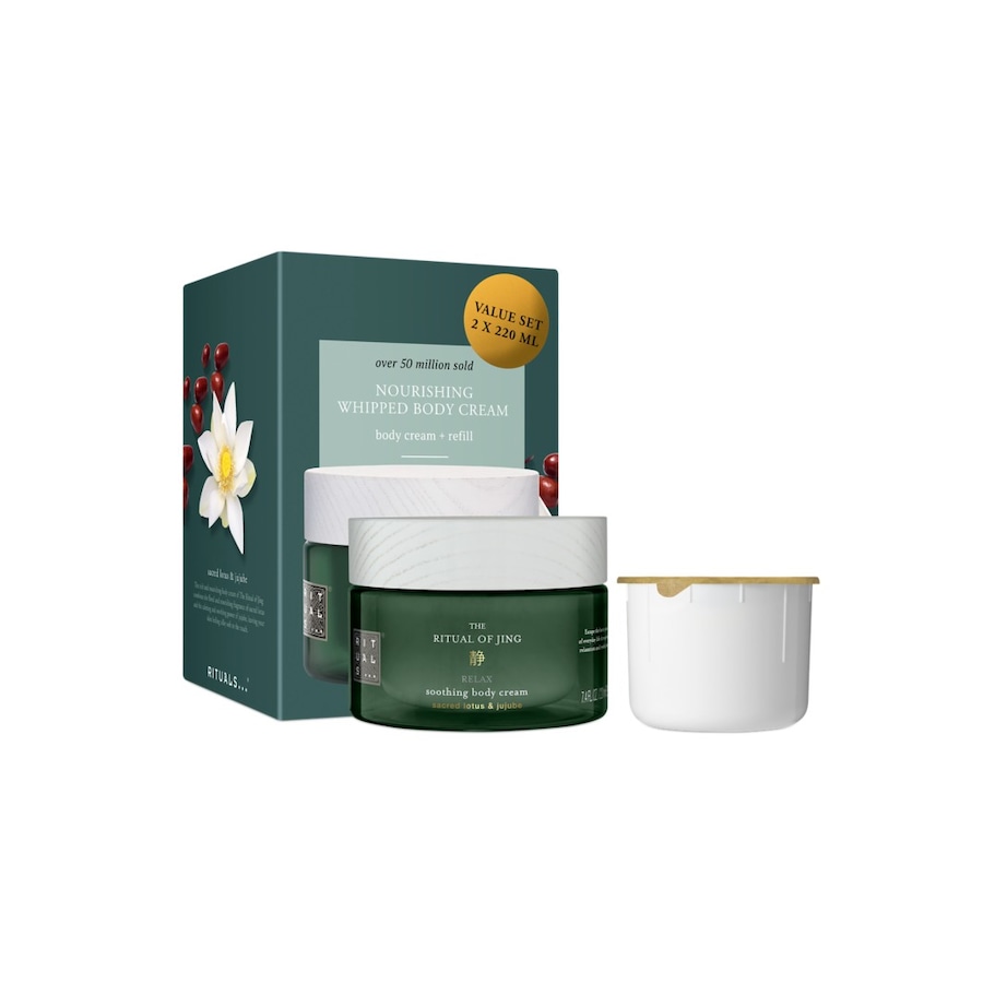 Rituals The Ritual of Jing Rituals The Ritual of Jing Body Cream + Refill - Value Pack koerpercreme 1.0 pieces Rituals The Ritual of Jing Rituals The Ritual of Jing Body Cream + Refill - Value Pack koerpercreme 1.0 pieces von Rituals