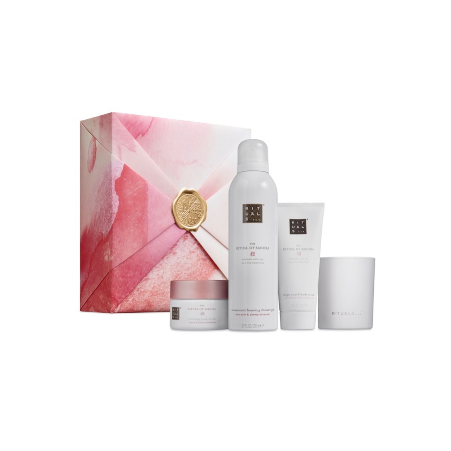 Rituals The Ritual of Sakura Rituals The Ritual of Sakura Cherry Blossom & Rice Milk Bath & Body Gift Set Medium koerperpflege 1.0 pieces Rituals The Ritual of Sakura Rituals The Ritual of Sakura Cherry Blossom & Rice Milk Bath & Body Gift Set Medium koerperpflege 1.0 pieces von Rituals