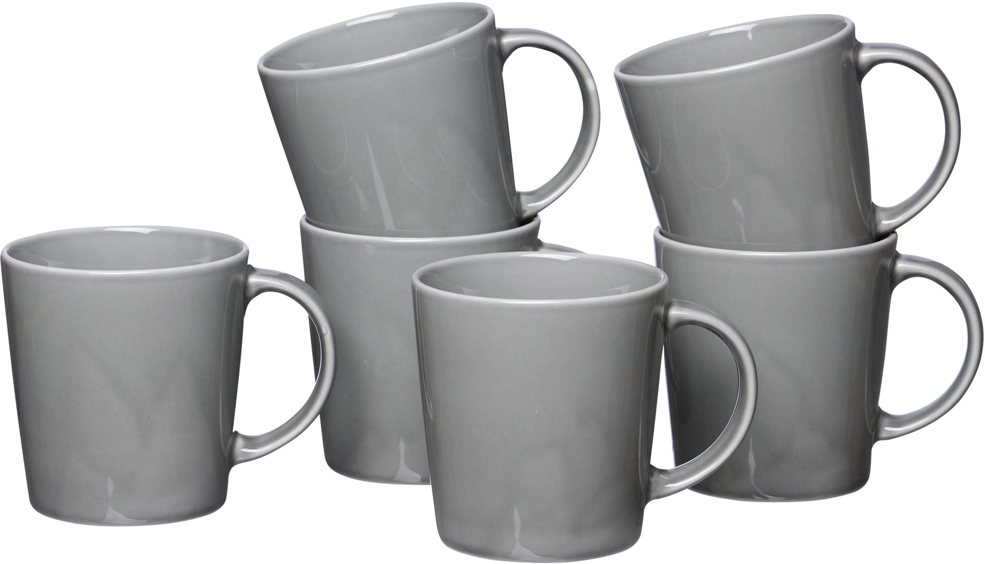 Ritzenhoff & Breker Becher »Malmö«, (Set, 6 tlg., 6 Kaffeebecher (400 ml, 10 cm hoch, 9,5 cm Durchmesser) von Ritzenhoff & Breker