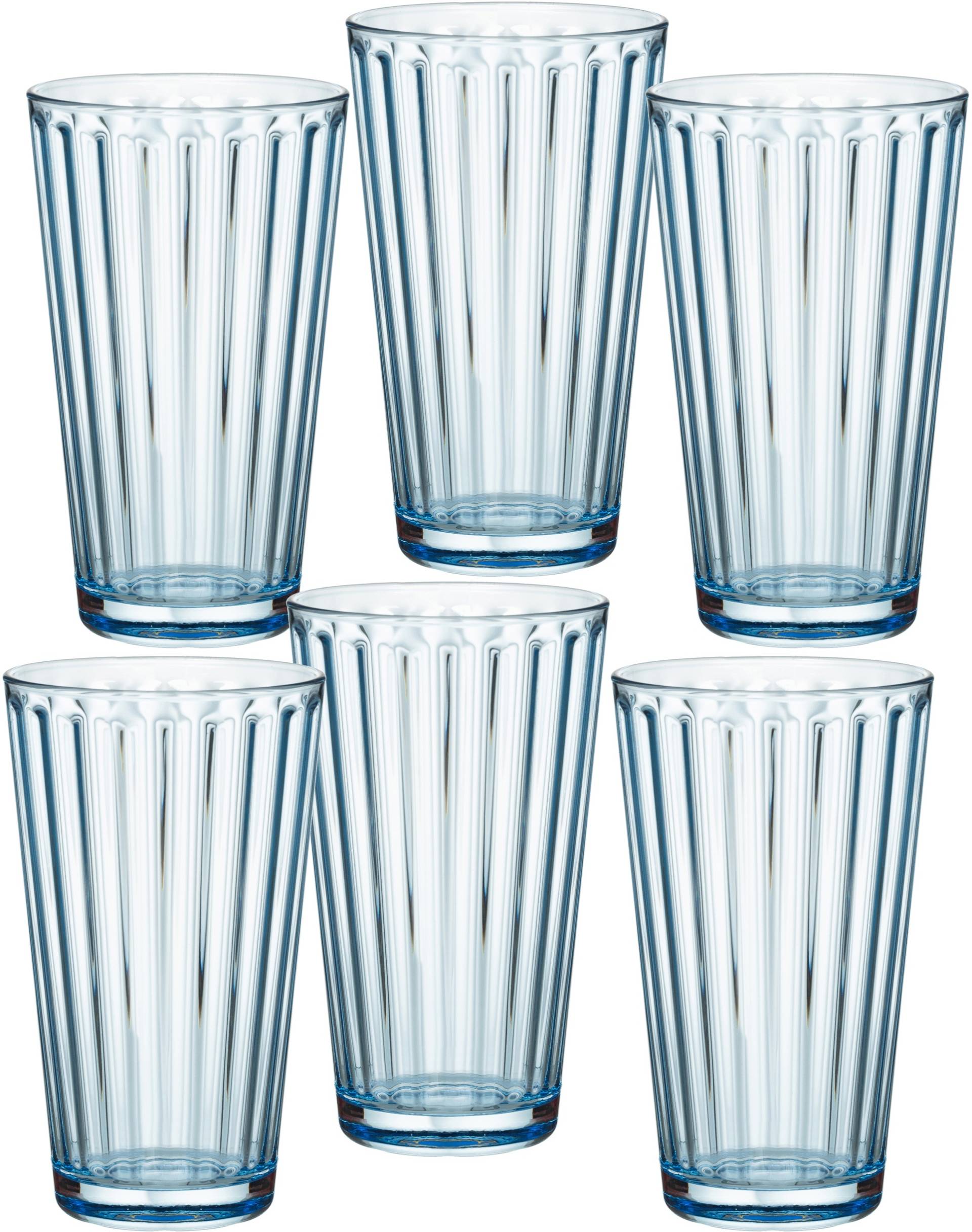 Ritzenhoff & Breker Longdrinkglas »Lawe«, (Set, 6 tlg., 6 Longdrinkgläser, je 400 ml) von Ritzenhoff & Breker