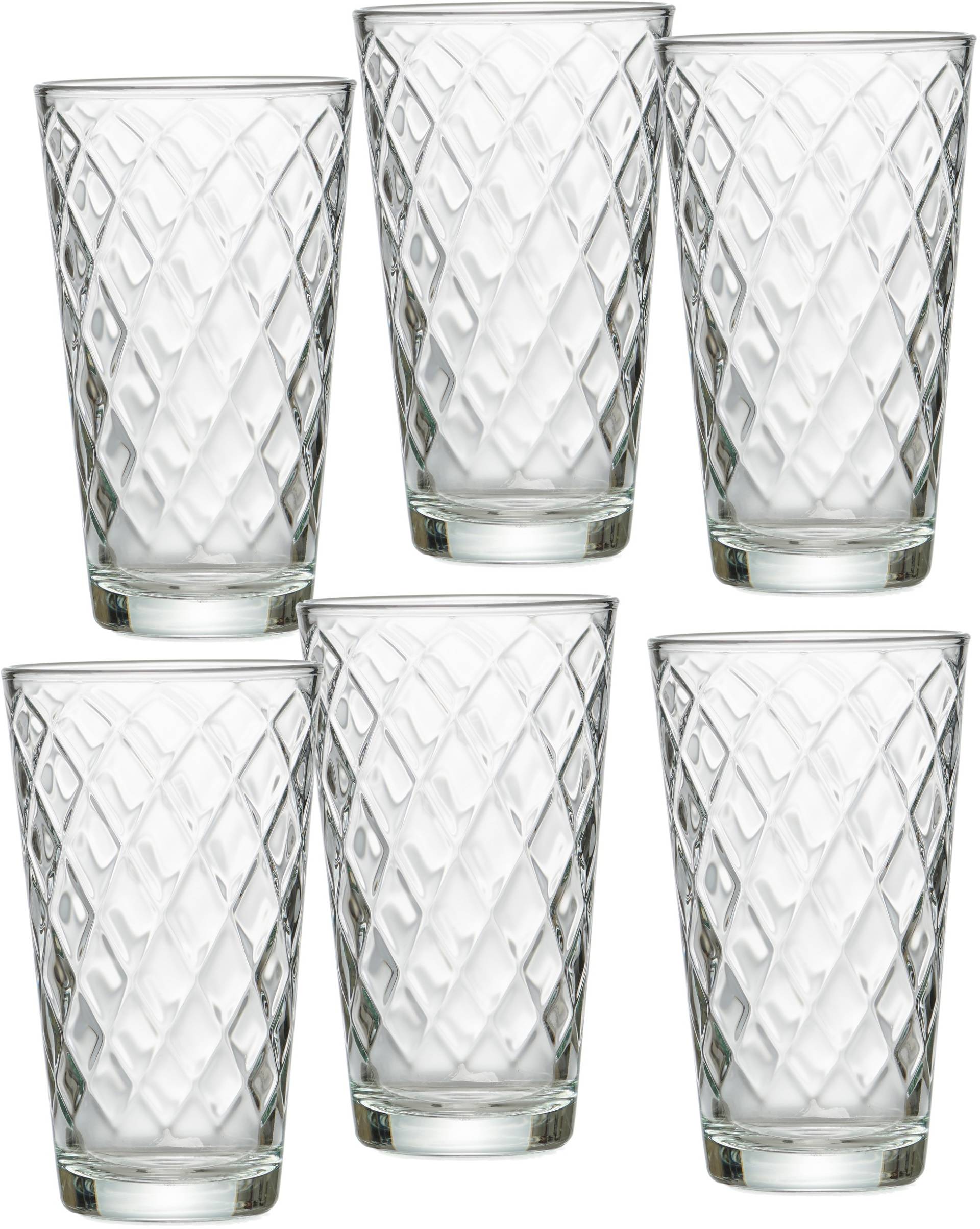 Ritzenhoff & Breker Longdrinkglas »Wela«, (Set, 6 tlg., 6 Longdrinkgläser, je 400 ml) von Ritzenhoff & Breker