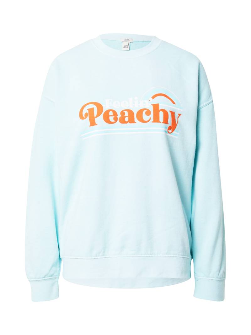 Sweatshirt 'FEELIN PEACHY' von River Island