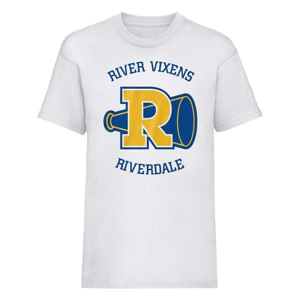 River Vixens Tshirt Damen Weiss L von Riverdale