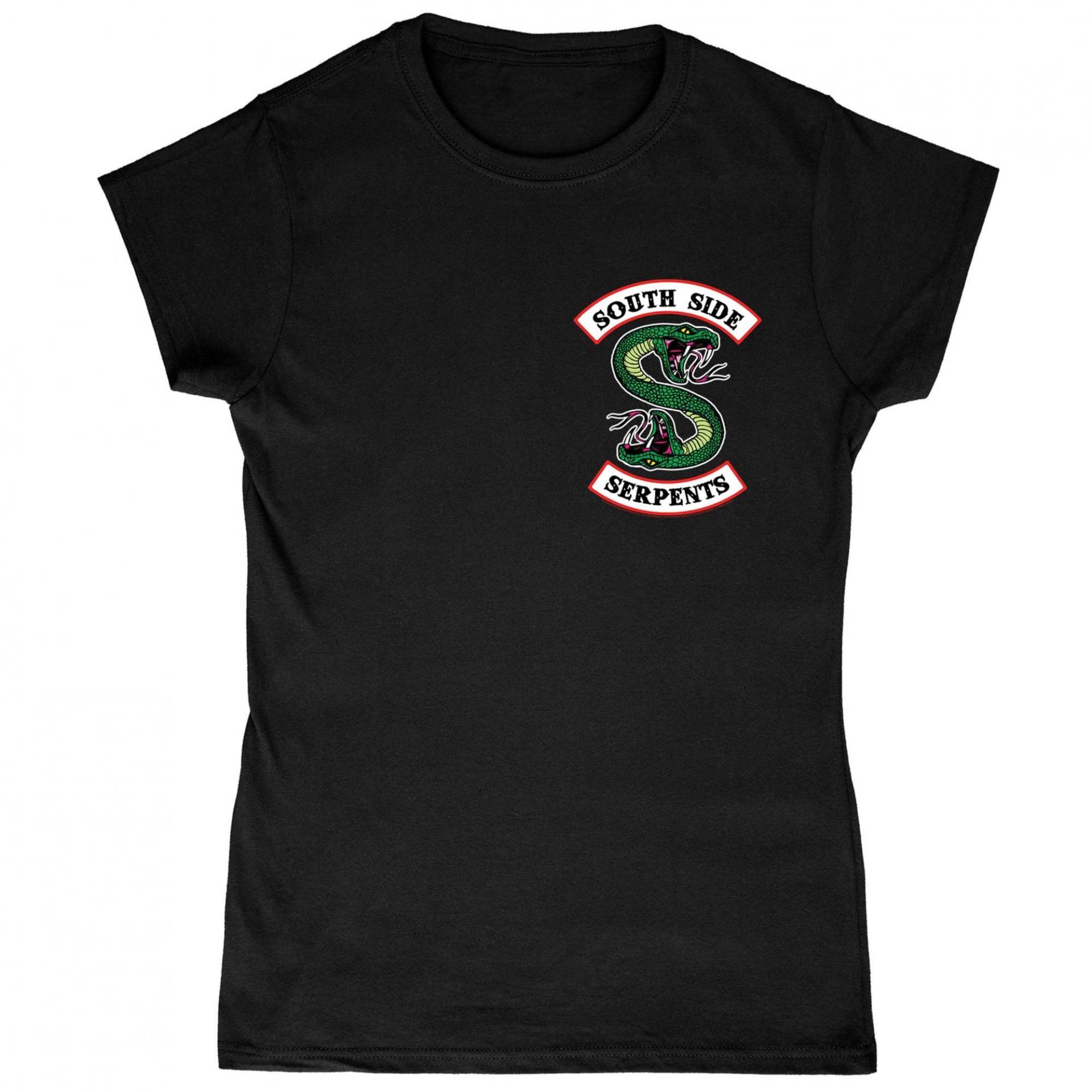 Tshirt Damen Schwarz L von Riverdale