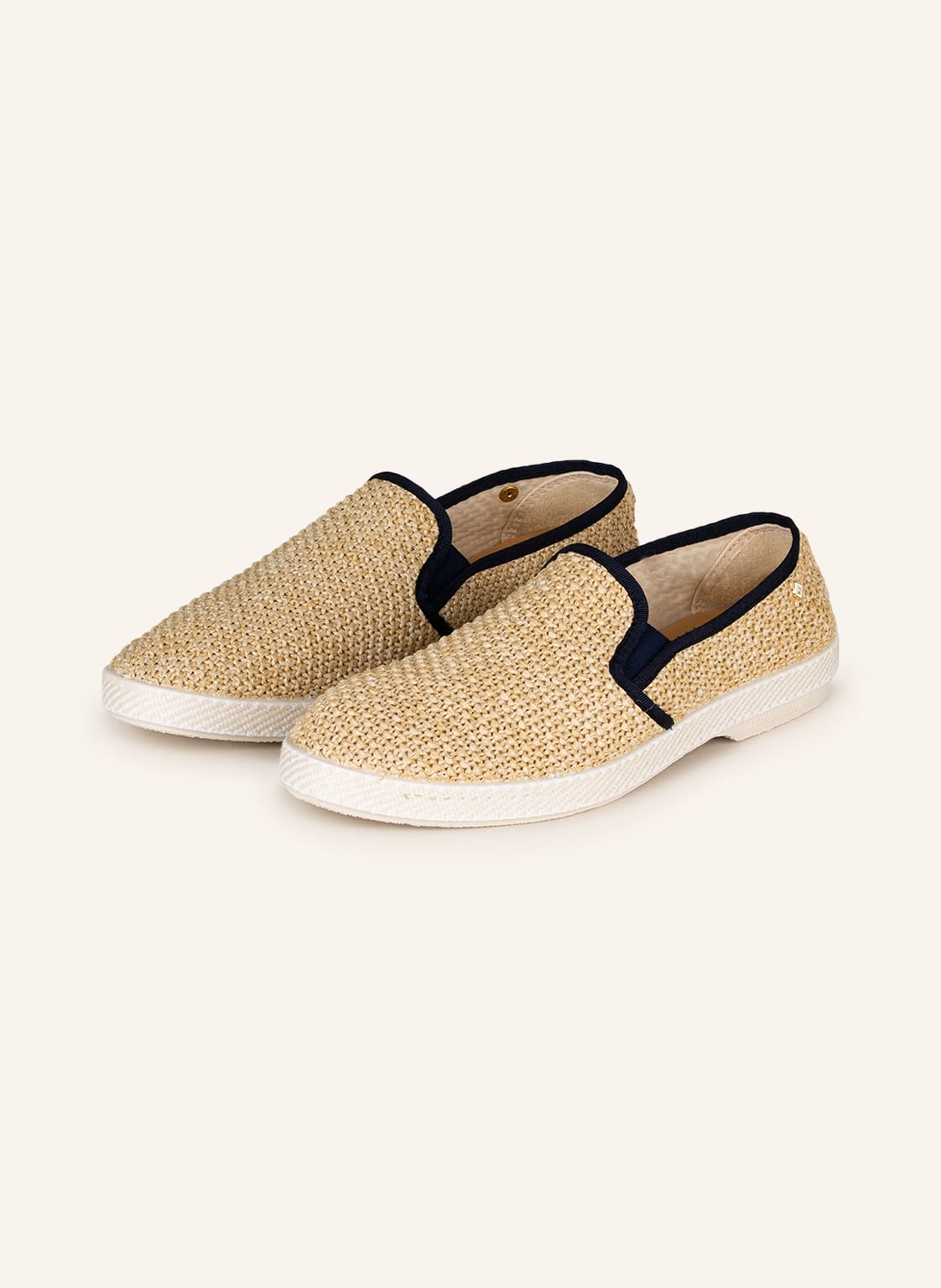 Rivieras Slipper beige von Rivieras