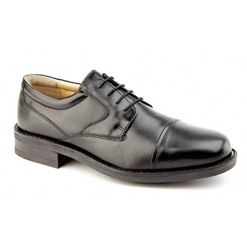 Leder Gibson Schuhe Herren Schwarz 43 von Roamers