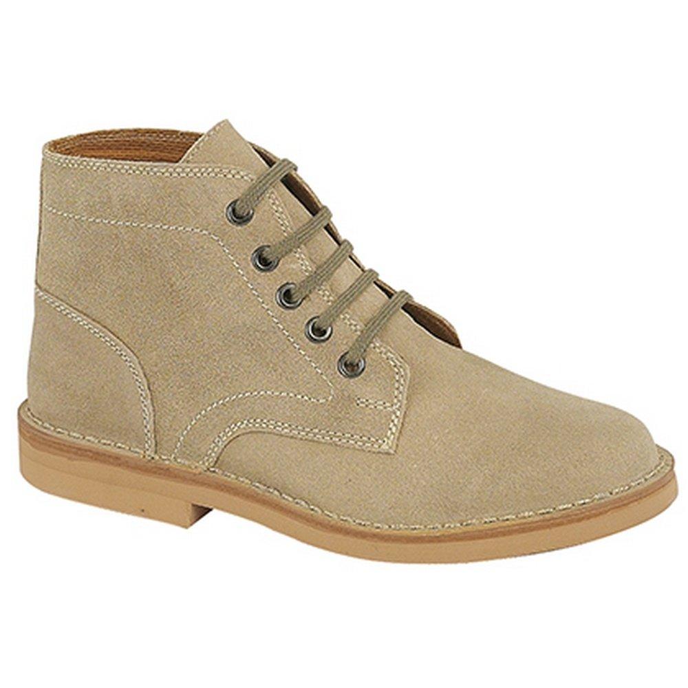 Wildleder Freizeit Stiefel Herren Taupe 45.5 von Roamers