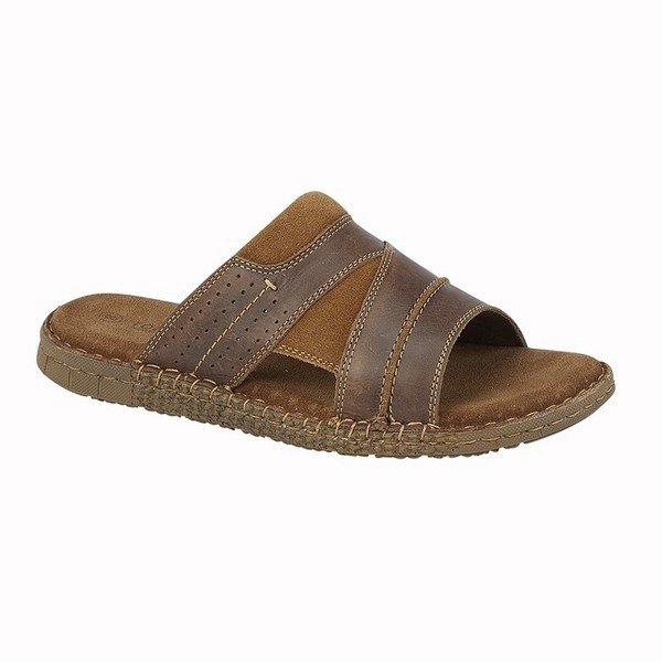 Sandalen, Wildleder Herren Braun 42 von Roamers