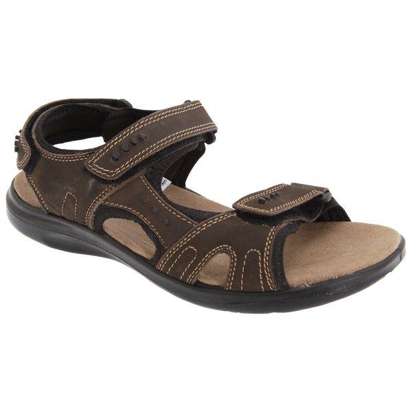 Sport Sandalen Mit 3 Riemen Herren Braun 39.5 von Roamers