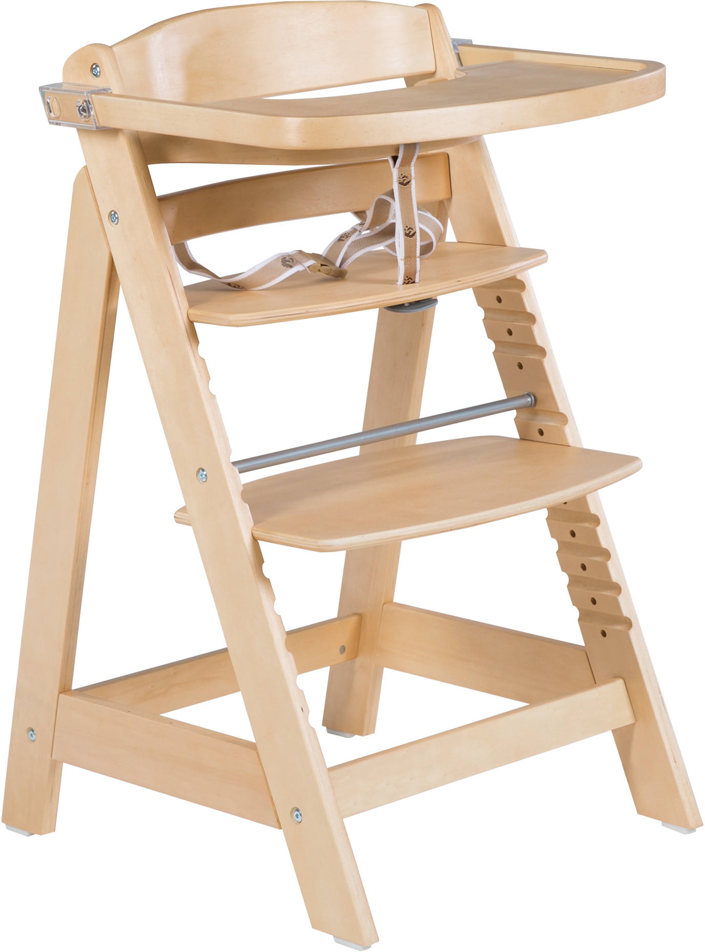 roba® Hochstuhl »Treppenhochstuhl Sit Up Click & Fun, natur« von Roba®