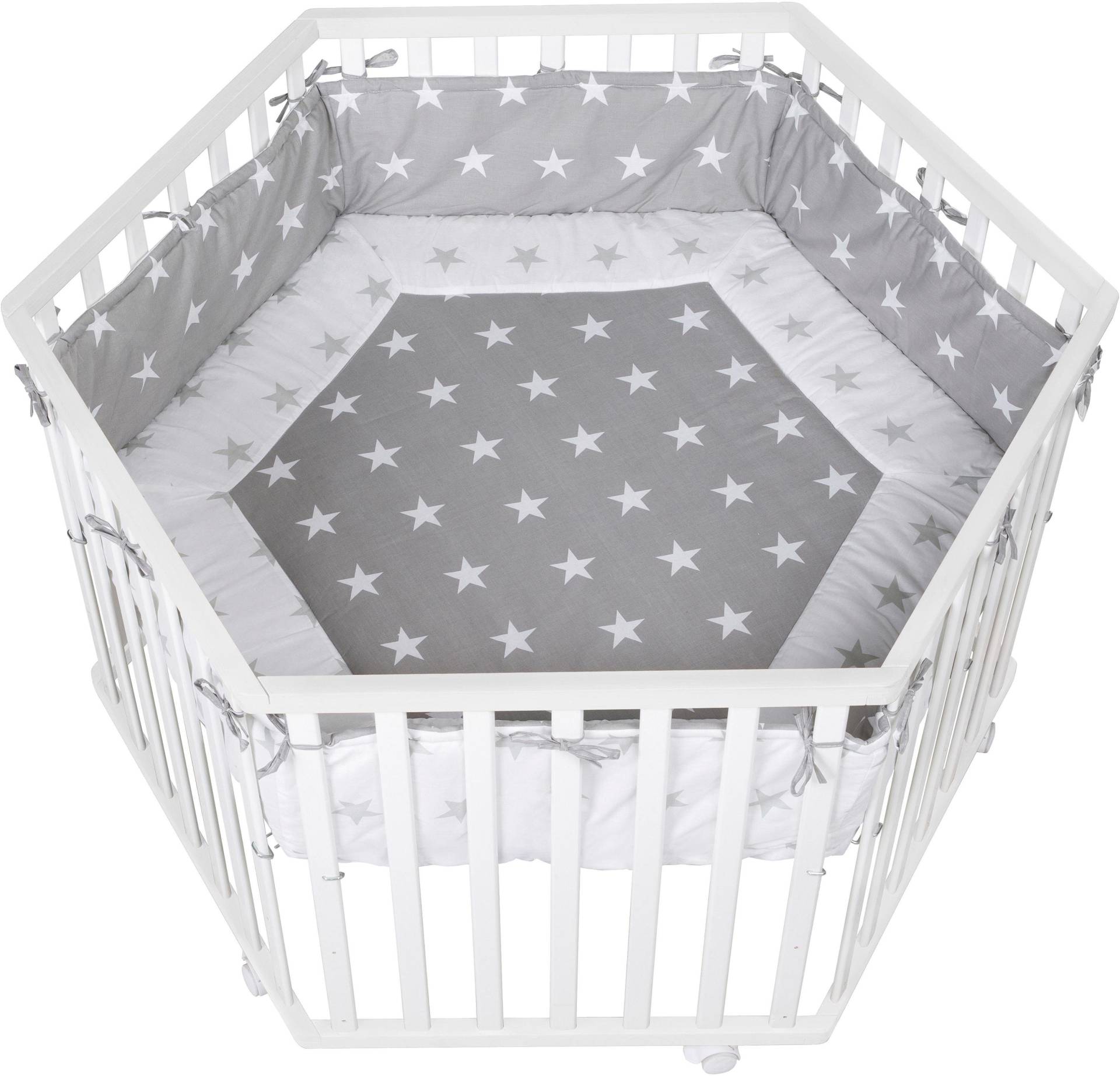 roba® Laufgitter »Little Stars, natur, 6-eckig«, bis 15 kg von Roba®