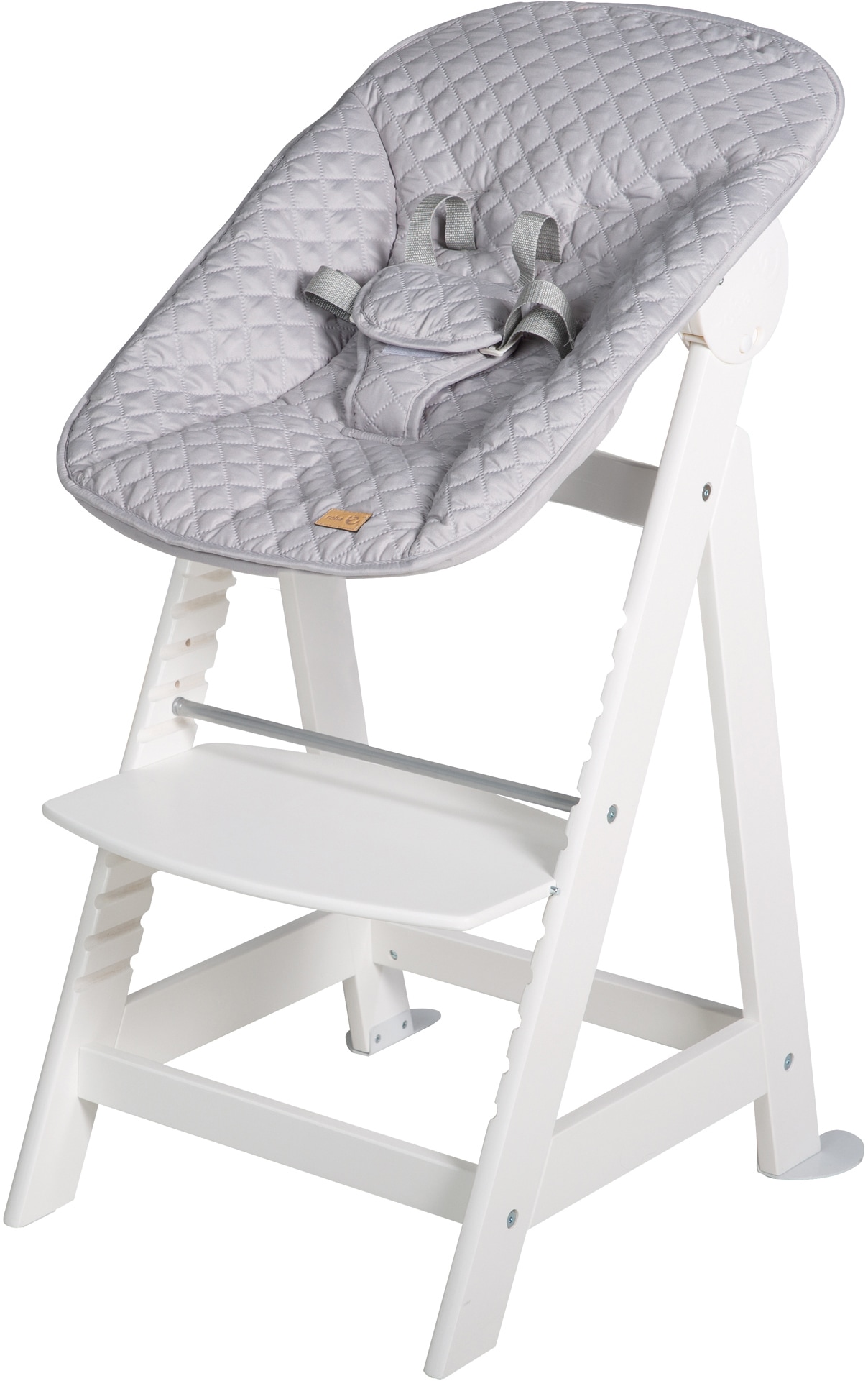 roba® Hochstuhl »Treppenhochstuhl 2-in-1 Set Style, Born Up«, mit Neugeborenen-Aufsatz von Roba®