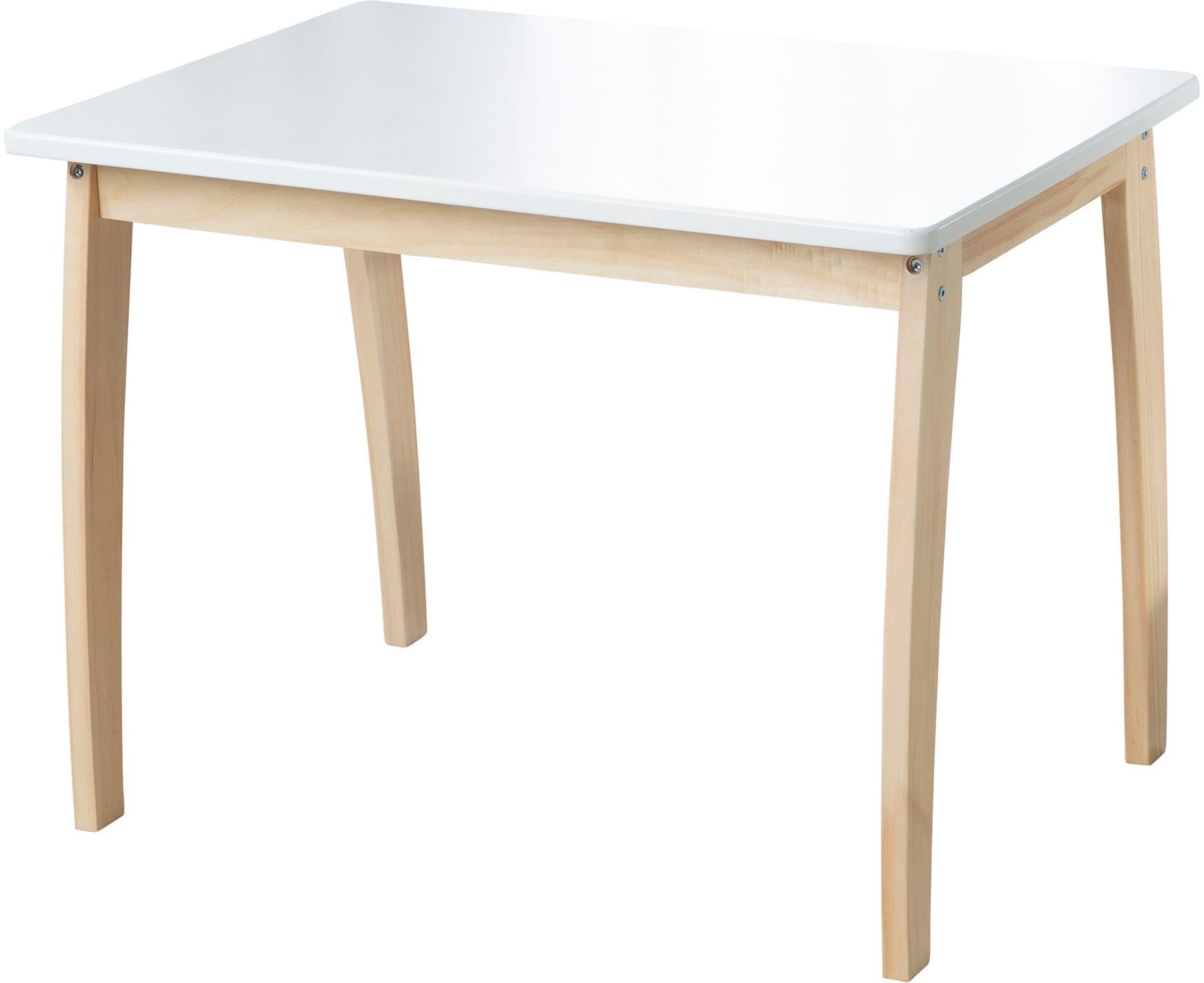 roba® Kindertisch »mit farbig lackierter Tischplatte, weiss« von Roba®