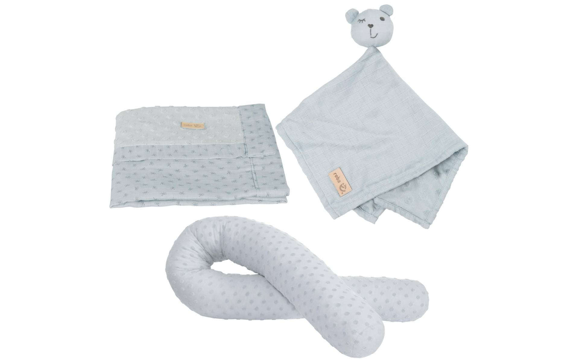 roba® Lätzchen »Geschenkset Baby Kuscheln & Spielen« von Roba®