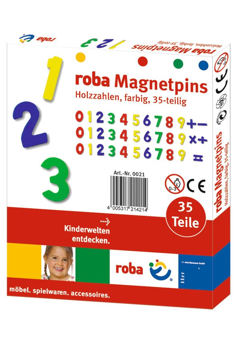 roba® Magnet »Magnetzahlen«, (35 St.) von Roba®