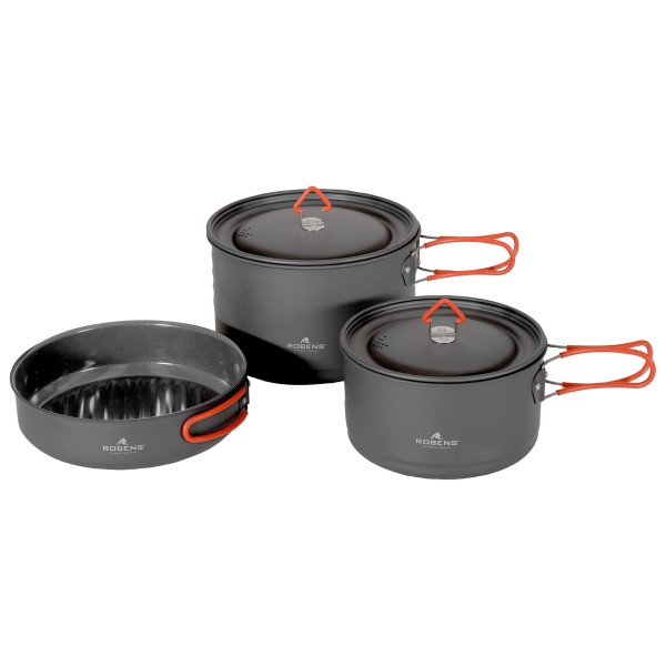Robens - Basecamp Pro Ceramic Cook Set - Topf Gr XL grau von Robens