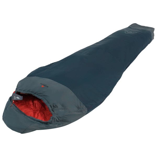 Robens - Moraine II +5°C - Kunstfaserschlafsack Gr 220 x 80 x 52 cm blau von Robens