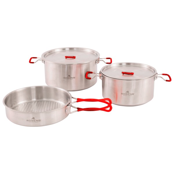 Robens - Sierra Steel Cook Set - Topf Gr L grau Robens - Sierra Steel Cook Set - Topf Gr L grau von Robens